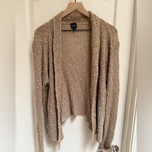 Eileen Fisher Crochet Cardigan EUC